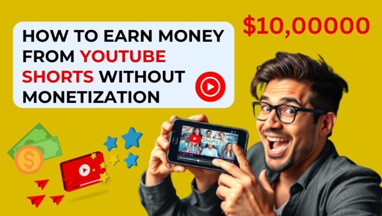 How to earn money from YouTube Shorts without monetization